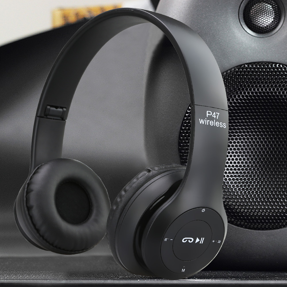 Noise Cancelling Wireless Headphones Bluetooth 4.2 earphone headset